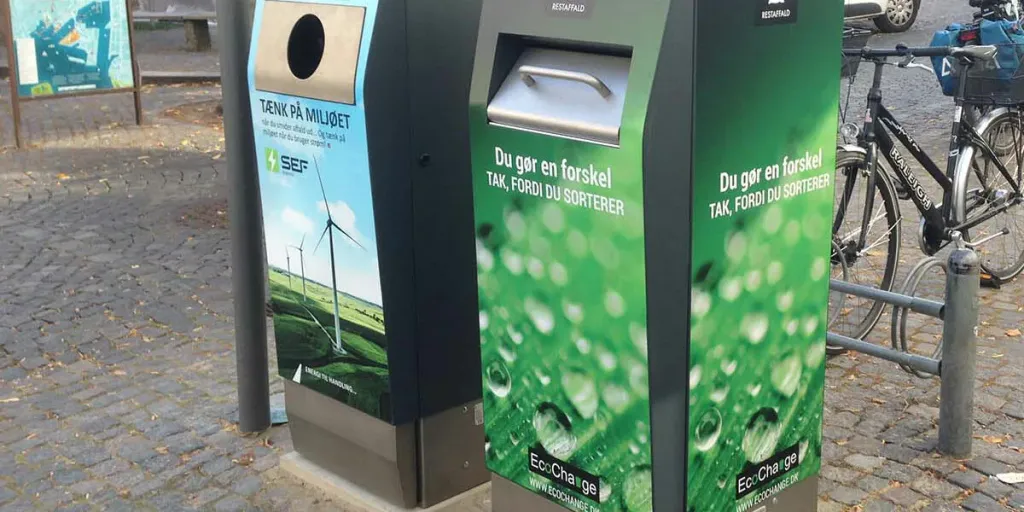Cestini portarifiuti intelligenti WasteMate